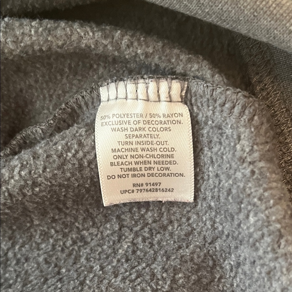 State of Mine Texas TX Women's Gray Raglan Crew Neck Sweatshirt | Size S - Picture 10 of 11